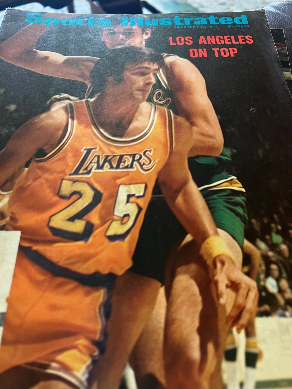Sports Illustrated Swim Vintage Lakers Yellow & Blue Cover